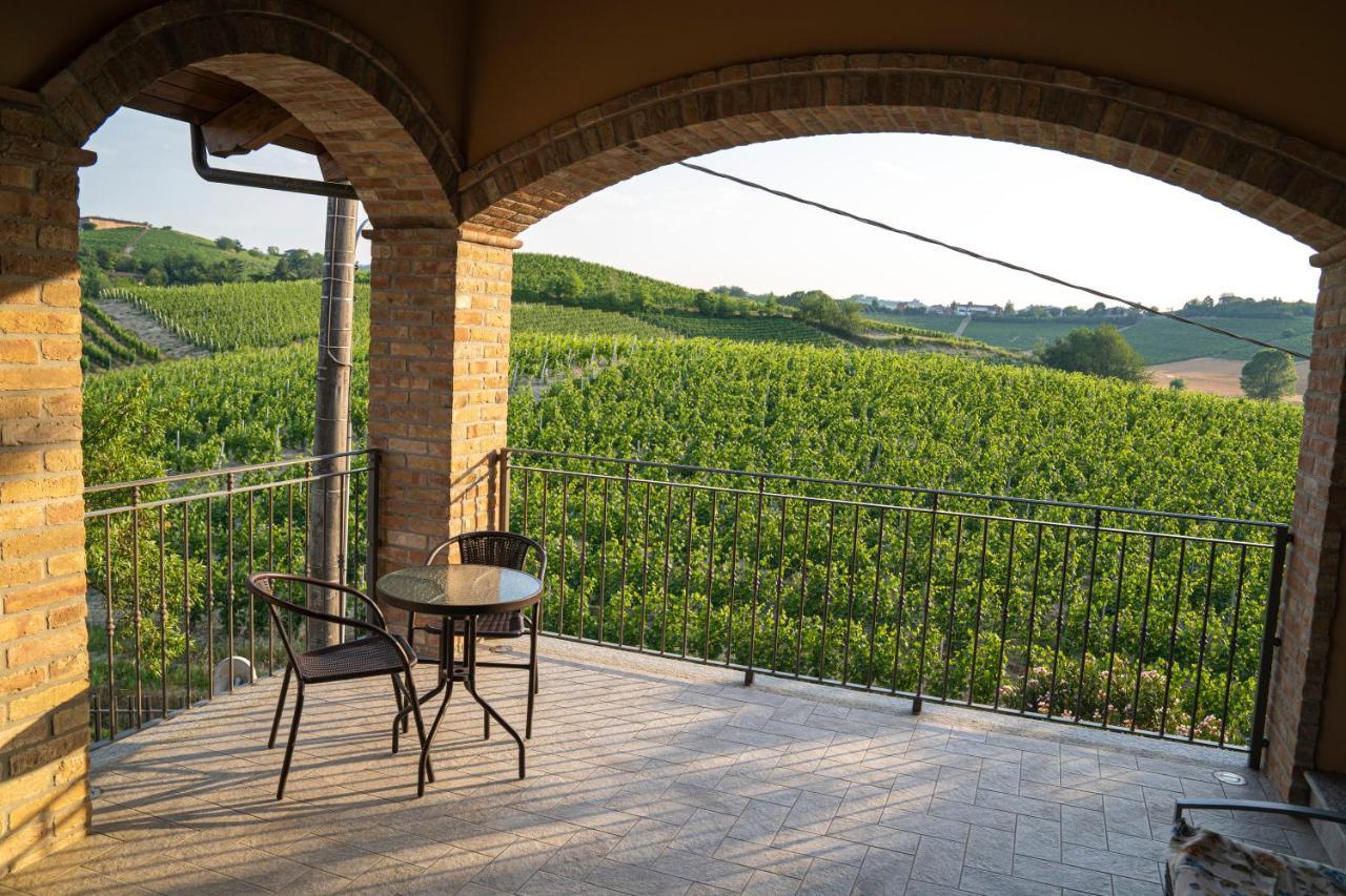 Villa Le Giustizie Agliano Terme Esterno foto