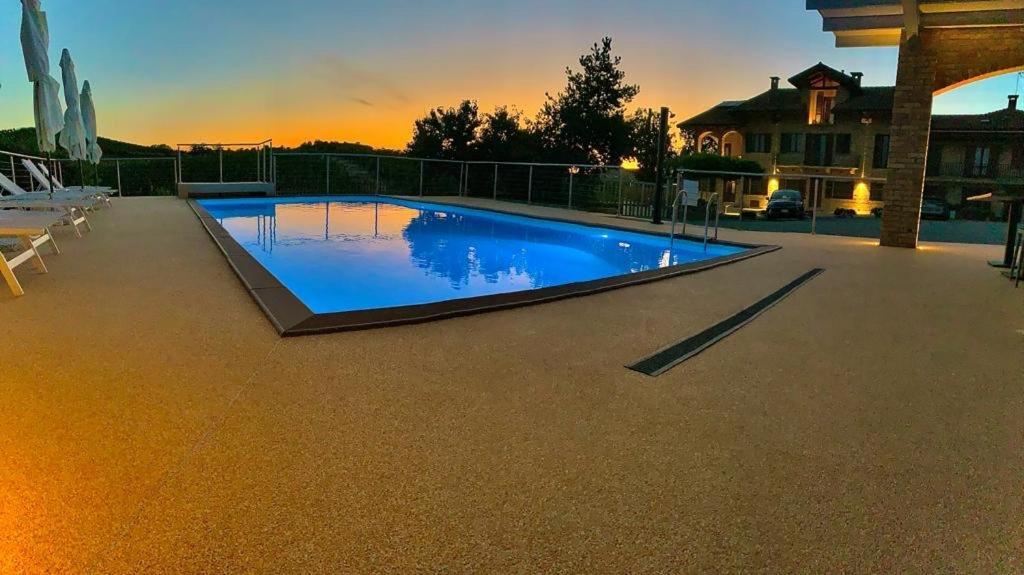 Villa Le Giustizie Agliano Terme Esterno foto